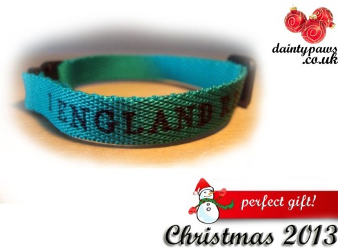 Personalised cat collar christmas gifts